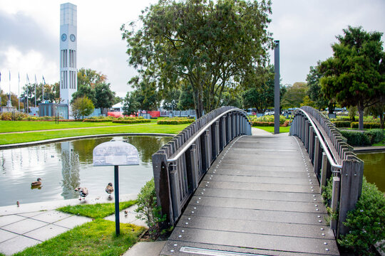 The Square Park in Palmerston North - New Zealand