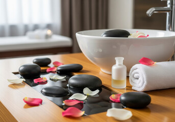 Minimalist Pastel Teal Open Laptop Computer on Soft Background