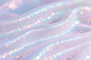 abstract background with white silk