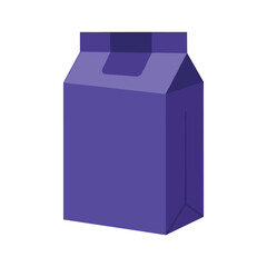 Purple carton or container