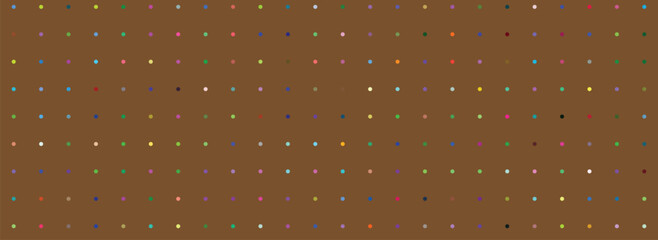 Seamless vector illustration of a vintage abstract background featuring a geometric pattern of green and yellow raindrops and polka dots on a light paper texture backdrop for decorative wallpaper