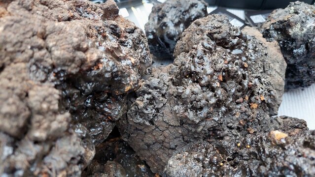 Raw Shilajit Ore From Karakoram Himalayan Mountain Ranges