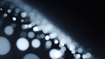 abstract glowing dots forming upward direction, growth and progress theme