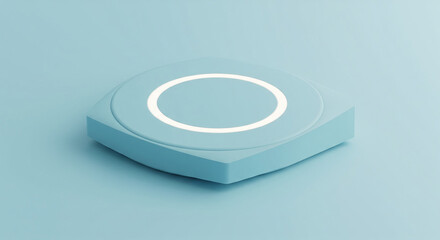 Decorative pink cupcake shaped candle with sweet frosting swirls on a pastel background