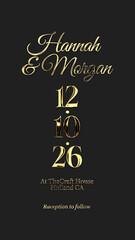 Wedding Invitation Animation 07