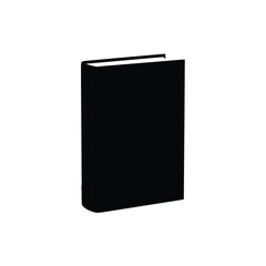 Fototapeta premium Black book icon
