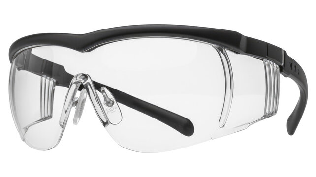 Safety Goggles with Transparent Background