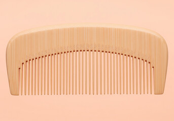 Natural Bamboo Hair Comb for Gentle Detangling and Scalp Massage