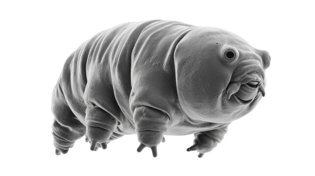 Water Bear on Transparent Background