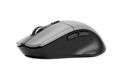 Wireless Computer Mouse on Isolated Background