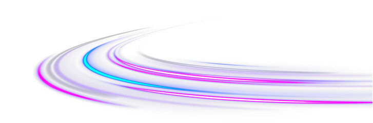 Neon rays vector abstract background png. Futuristic technological style. Abstract background with speed lines. Vector illustration. Futuristic. The light lines of the road are blue png