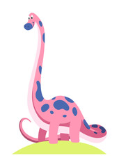 Cute cartoon animal. Funny kids, wall decorate. Children room wall sticker as interior decor