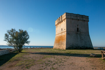 Porto Cesareo Salento seaport in Puglia tourist center