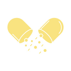 Capsule icon desigbn