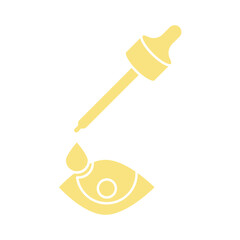 Eye Drops icon desigbn