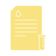 Blood Test icon desigbn