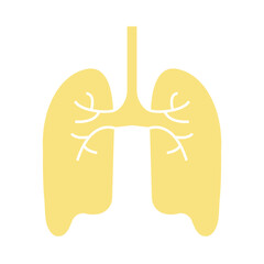 Lungs icon desigbn
