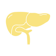 Liver icon desigbn