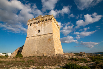 Porto Cesareo Salento seaport in Puglia tourist center
