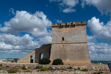Porto Cesareo Salento seaport in Puglia tourist center