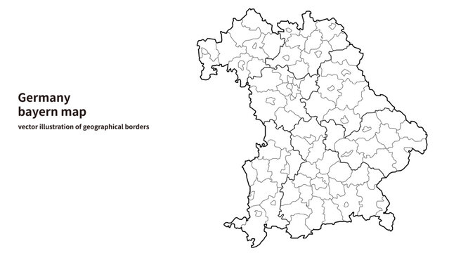 Bavaria Map &ndash; Detailed Map of Bayern, Germany