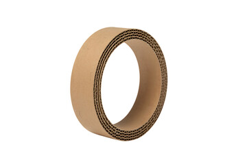 cardboard tube . Isolated on transparent background, png