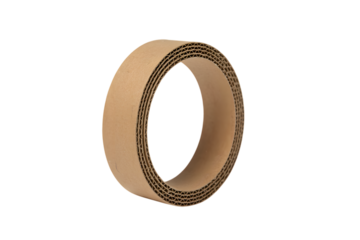 cardboard tube . Isolated on transparent background, png