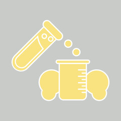 Chemical Reaction icon desigbn