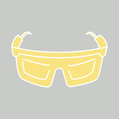 Safety Goggles icon desigbn