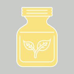 Herbal Medicine icon desigbn