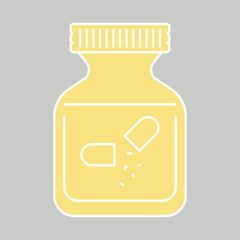 Painkiller icon desigbn