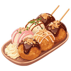 Realistic    Korean Takoyaki S