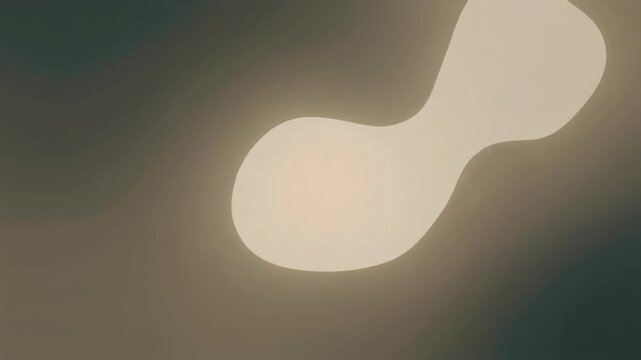A gentle pulsing light conveys inactive content through soft illumination.
