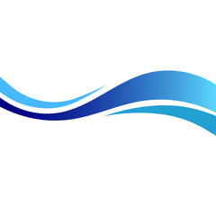 Business Wavy Element