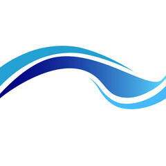 Business Wavy Element