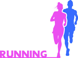 Running emblem design