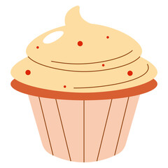 Cup Cake Illustration