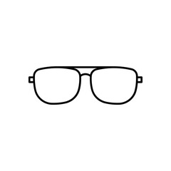 Fototapeta premium Glasses icon. Glasses vector illustration, eps10.