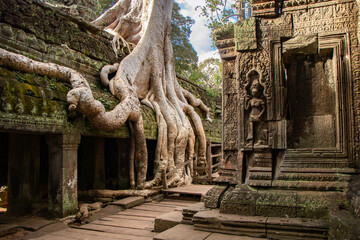 Angkor Wat Archeological Park in Siem Reap, Cambodia