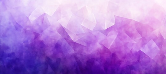 Illustration of vibrant purple and pink gradient background with geometric shapes and soft texture