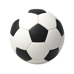 Fototapeta premium soccer ball on white background