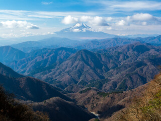 大笄からの富士山