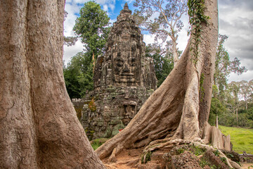 Obraz premium Angkor Wat Archeological Park in Siem Reap, Cambodia