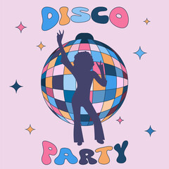 disco party poster