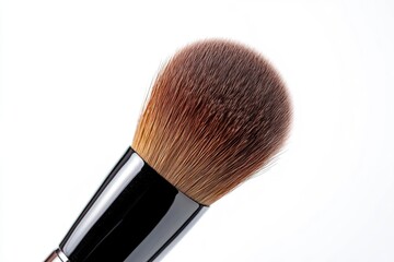 Kabuki brush isolated on white background