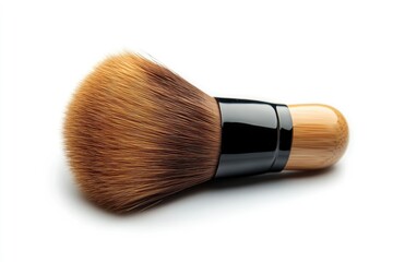 Kabuki brush isolated on white background