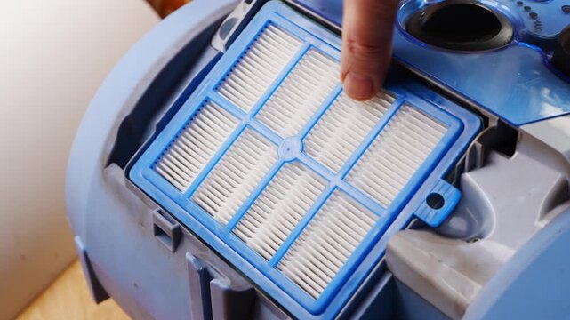 How to clean a HEPA vacuum filter at home
