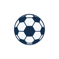 Fototapeta premium blue soccer ball