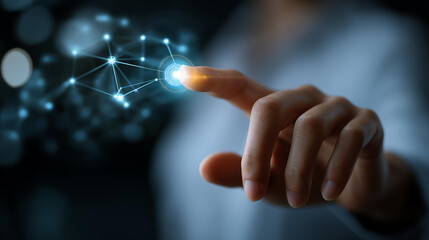 AI workflow automation artificial intelligence software interface heavily defocused background with nodes triggers data tool dashboard coding icon flow AI agent data