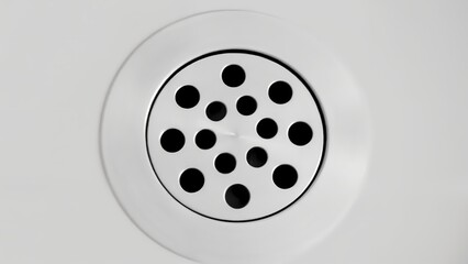 Fototapeta premium A close-up view of a round, circular object with black dots on it.